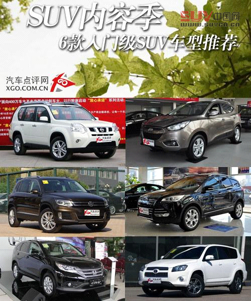 SUV內容季 6款入門級SUV車型強烈推薦
