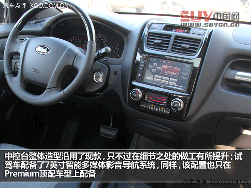 細節提升品質 試駕東風悅達&middot;起亞新獅跑