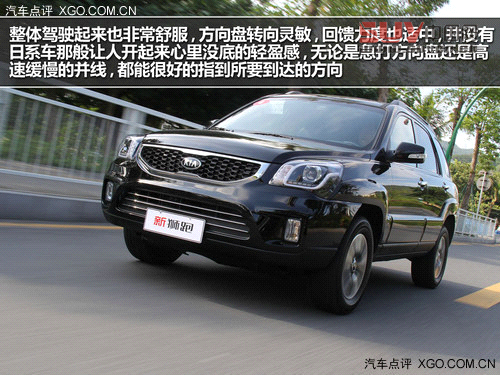 細節提升品質 試駕東風悅達&middot;起亞新獅跑