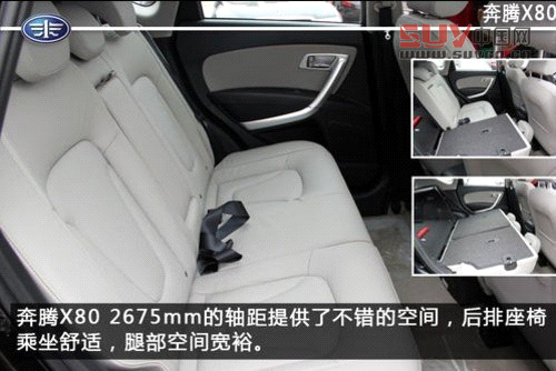 填補城市SUV空白一汽奔騰X80 大連到店實拍