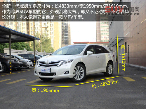 美式跨界潮 全新進(jìn)口豐田威颯到店實(shí)拍