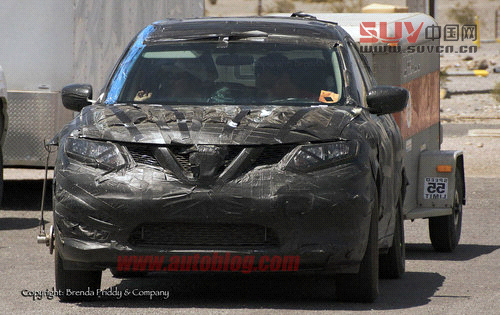 日產新款中型SUV諜照 搭新1.2T增壓引擎