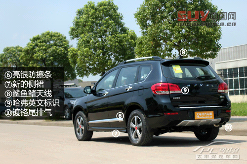 哈弗H6升級版到店實拍 增ESP、換哈弗標