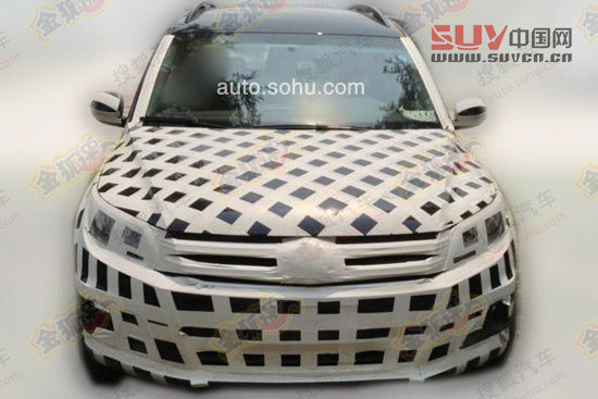 疑似北汽C51X測試車 配渦輪引擎