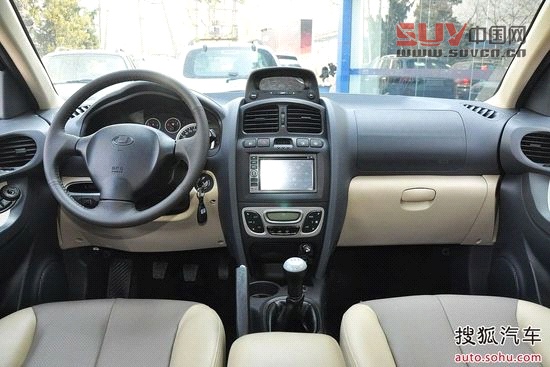 華泰 圣達菲 實拍 內飾 圖片