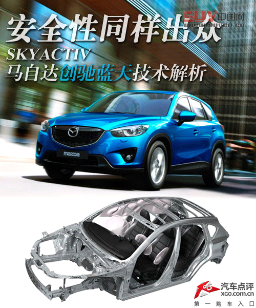 安全性同樣出眾 馬自達創馳藍天技術解析