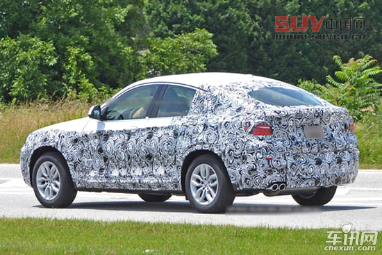 寶馬X4量產車型諜照 明年投產/年底上市