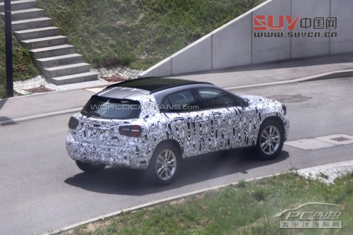 奔馳入門SUV GLA清晰諜照 法蘭克福發(fā)布