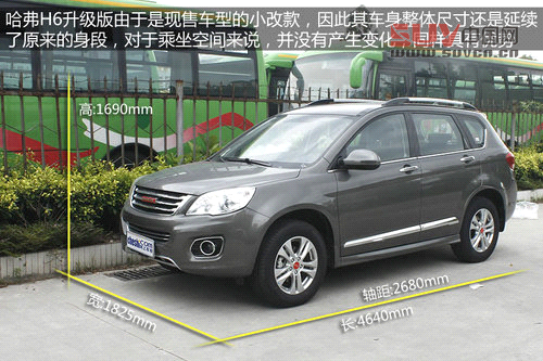 哈弗H6升級版廣州實拍 換標增配全新登場