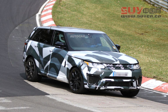路虎攬勝運動版RS諜照曝光 明年發布 路虎攬勝運動版RS諜照曝光 明年發布