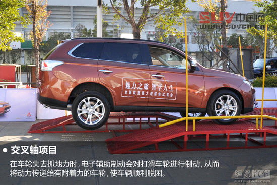 網(wǎng)易試駕三菱全新歐藍德