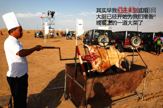 騰格里沙漠體驗牧馬人Rubicon