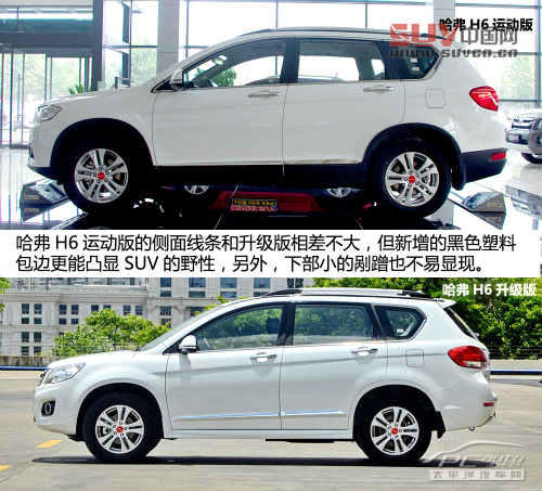 哈弗H6運動版搶先實拍 搭載1.5T動力