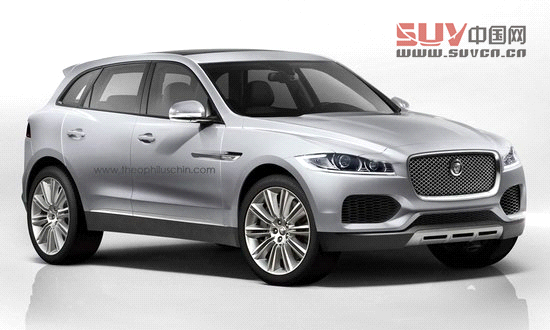 [海外車訊]捷豹C-X17量產版最新效果圖曝光