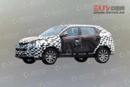 [新車諜報(bào)]MG全新緊湊級(jí)SUV車型路試諜照