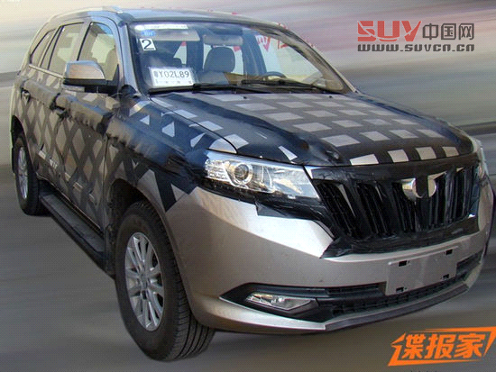 有望年內(nèi)上市 福迪全新SUV測(cè)試諜照再曝