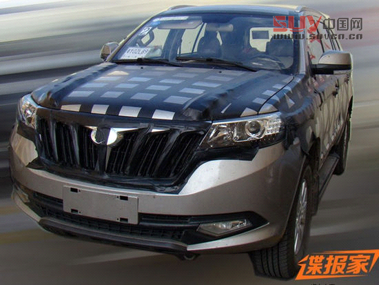 有望年內(nèi)上市 福迪全新SUV測(cè)試諜照再曝