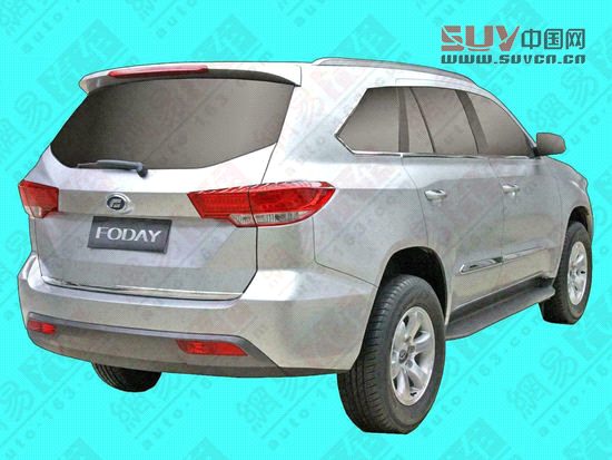 福迪SUV車(chē)型申報(bào)圖曝光