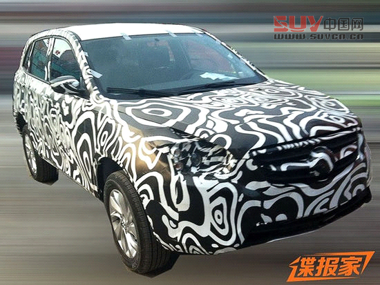 最快明年亮相 北汽C51X量產(chǎn)車(chē)型諜照曝光