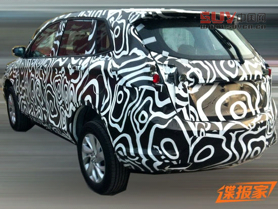 最快明年亮相 北汽C51X量產(chǎn)車(chē)型諜照曝光