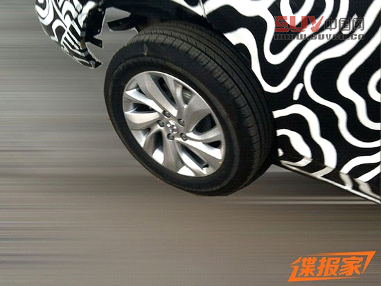 最快明年亮相 北汽C51X量產(chǎn)車(chē)型諜照曝光