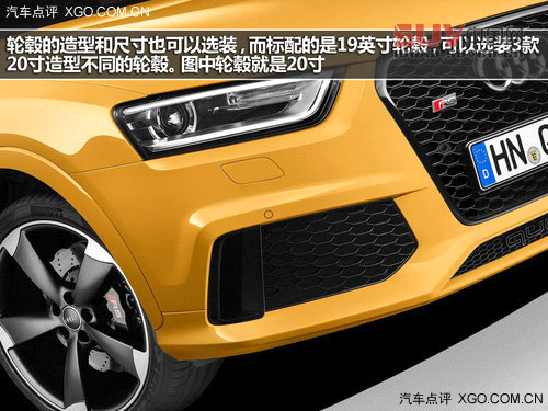 超高性能SUV選手 奧迪RS Q3官圖解析