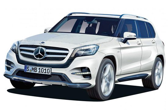 [海外車訊]新一代奔馳GLK效果圖 明年發布