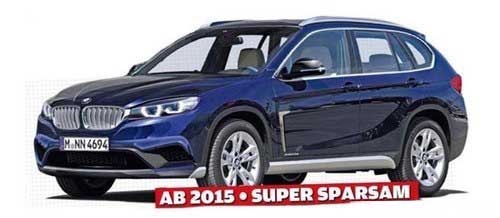 有望2015年發布 寶馬全新一代X1假想圖