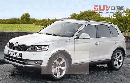 [海外車訊]斯柯達Snowman緊湊級SUV效果圖