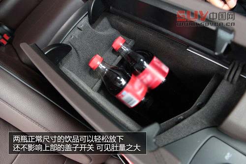 豪華且實用 奔馳新ML350-SUV儲物便利性