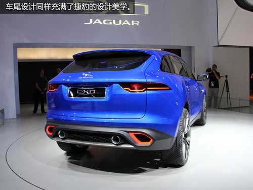 捷豹C-X17亮相法蘭克福 四座/全景天窗