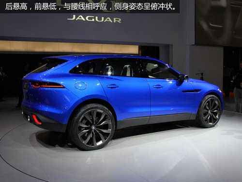 捷豹C-X17亮相法蘭克福 四座/全景天窗