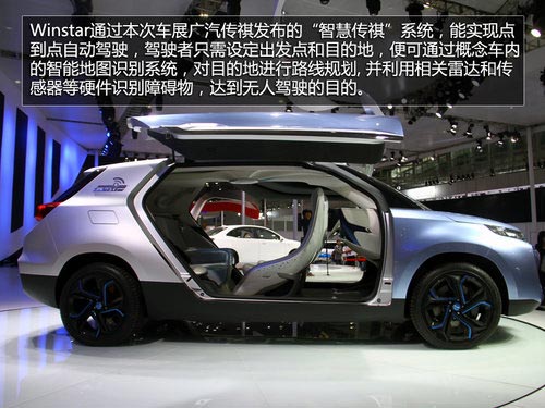 遙控駕駛是亮點 實拍-廣汽傳祺winstar