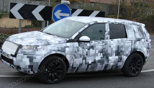 [新車諜報]路虎換代神行者原型車諜照首曝