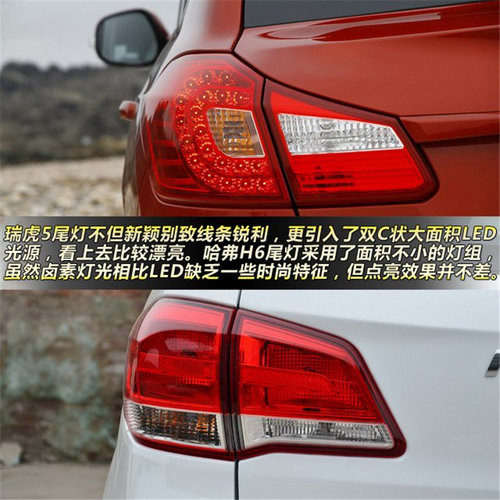 10萬元級別新老SUV對決 奇瑞瑞虎5對比哈弗H6