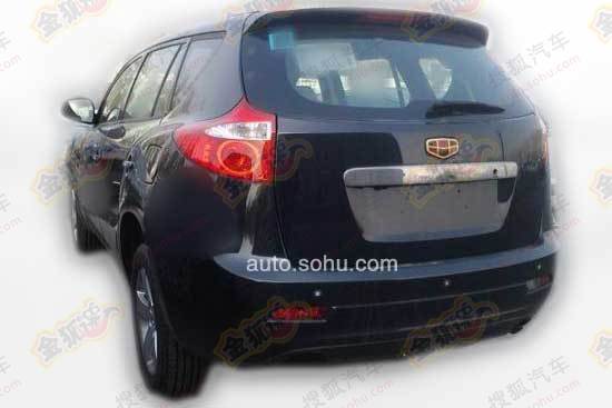 曝帝豪EX8全新內飾　定位高于GX7/劍指H8