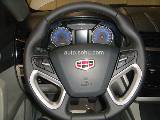 2014款帝豪EC7諜照