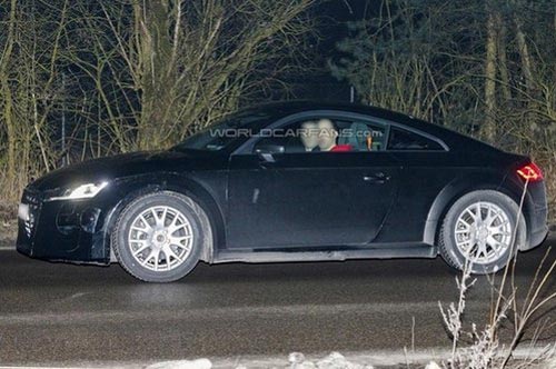 日內瓦車展亮相 新款奧迪TT諜照再曝光