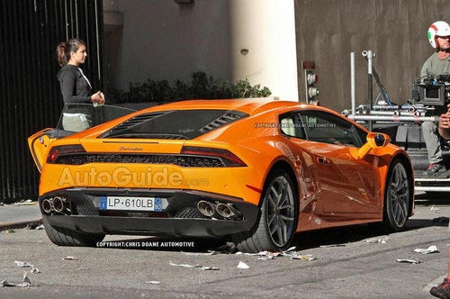 特殊涂裝 蘭博基尼Huracan亮相私人聚會