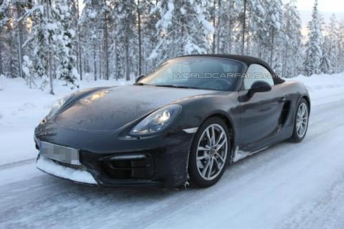 或登北京車展 曝保時捷Boxster GTS諜照