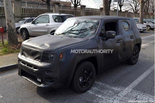 Jeep小型SUV最新諜照