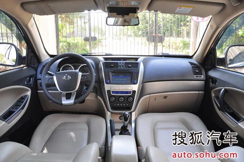 吉利全球鷹 GX7 實拍 內飾 圖片